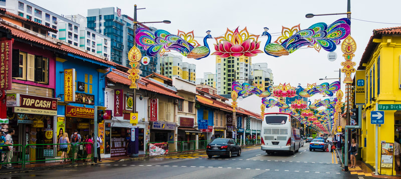Little India in Singapore.